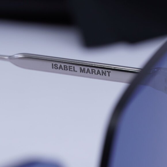 Final Price! Isabel Marant IM 0082/S 06LB KU Ruthenium/Blue Sunglasses - Picture 6 of 9